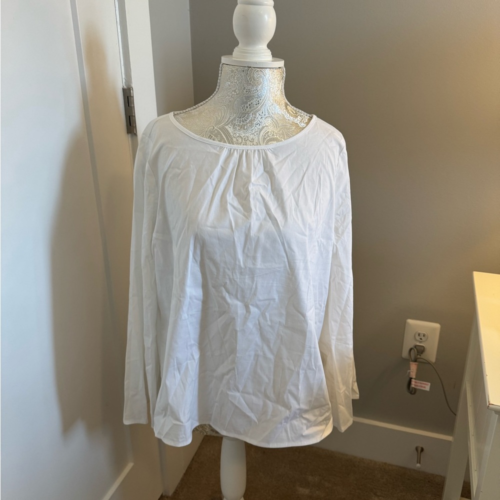 J. Jill Long-Sleeve (W/ Buttons) Blouse